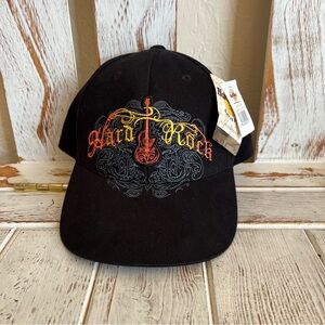 HARD ROCK CAFE Vintage NWT Ochos Rios Jamaica Baseball Cap Acoustic Tattoo O/S
